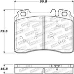 StopTech Street Brake Pads - Front