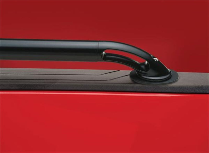 Putco 17-20 Ford SuperDuty - 8ft Bed Locker Side Rails - Black Powder Coated