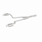 MagnaFlow 10-12 Cadillac CTS V6 3.0L (Exc AWD) Dual Split Rear Exit Stainless Cat Back Perf Exhaust