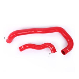 Mishimoto 05-07 Ford 6.0L Powerstroke Coolant Hose Kit (Twin I-Beam Chassis) (Red)