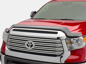 WeatherTech 2014+ Toyota Tundra Stone and Bug Deflector - Dark Smoke