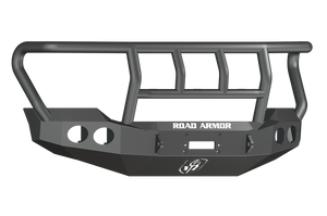 Road Armor 11-16 Ford F-250 Stealth Front Winch Bumper w/Titan II Guard Wide Flare - Tex Blk