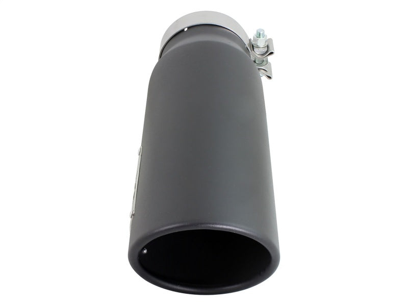 aFe Diesel Exhaust Tip Bolt On Black 4in Inlet x 5in Outlet x 15in
