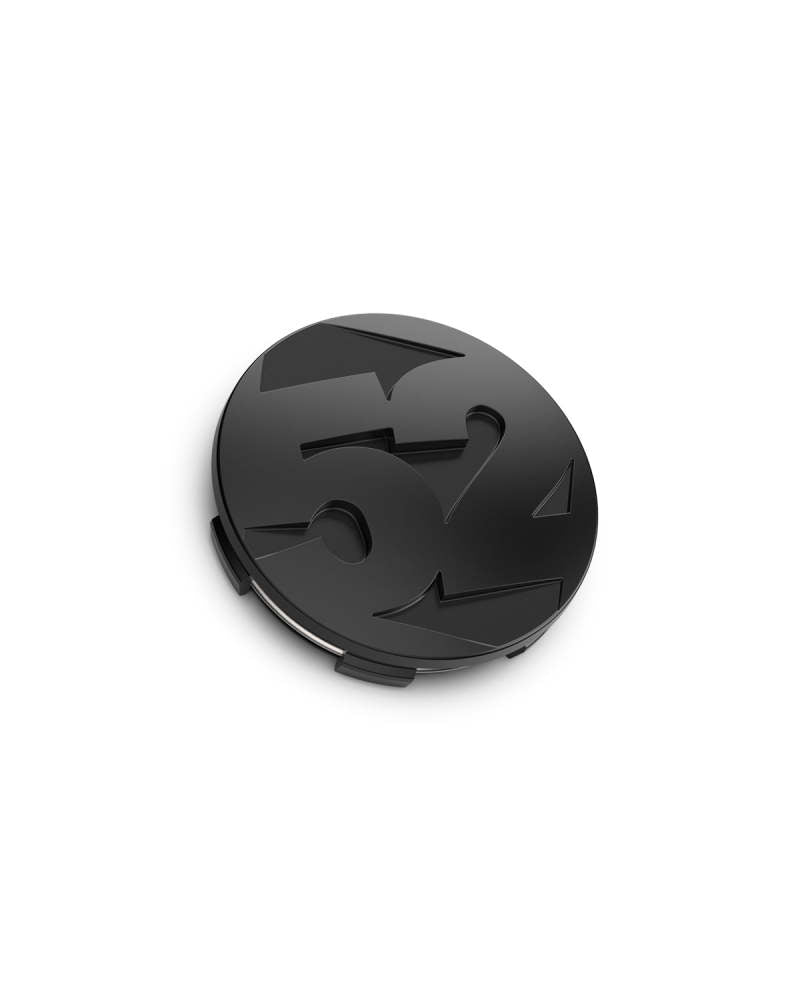 fifteen52 65mm Snap In Center Cap Single for Rally Sport and MX Wheels - Asphalt Black (Satin Black)