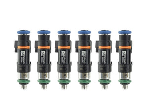 Grams Performance Nissan R32/R34/RB26DETT (Top Feed Only 14mm) 550cc Fuel Injectors (Set of 6)