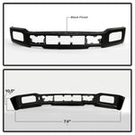 Spyder Ford F150 18-20 KING RANCH LIMITED w/Fog Lights Hole Front Bumper- Black (OEM JL3Z17757EAPTM)