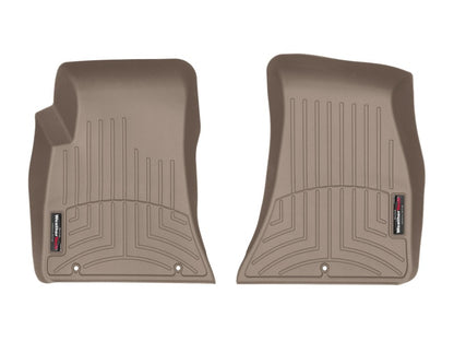 WeatherTech 2015+ Dodge Challenger Front FloorLiner - Tan (Does not fit GT Model)