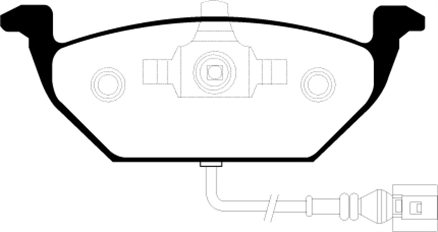 Greenstuff 2000 series is a high friction pad designed to improve stopping power