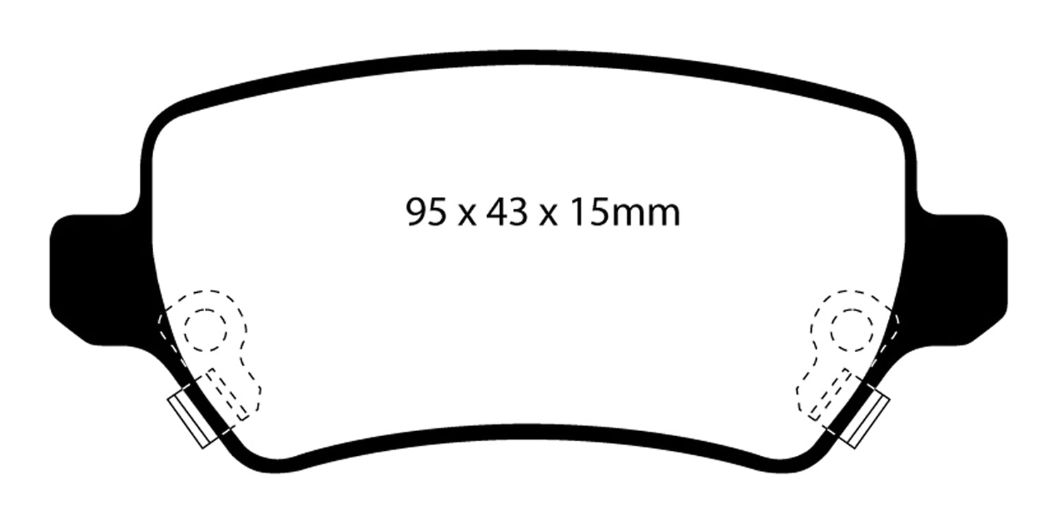 Greenstuff 2000 series is a high friction pad designed to improve stopping power