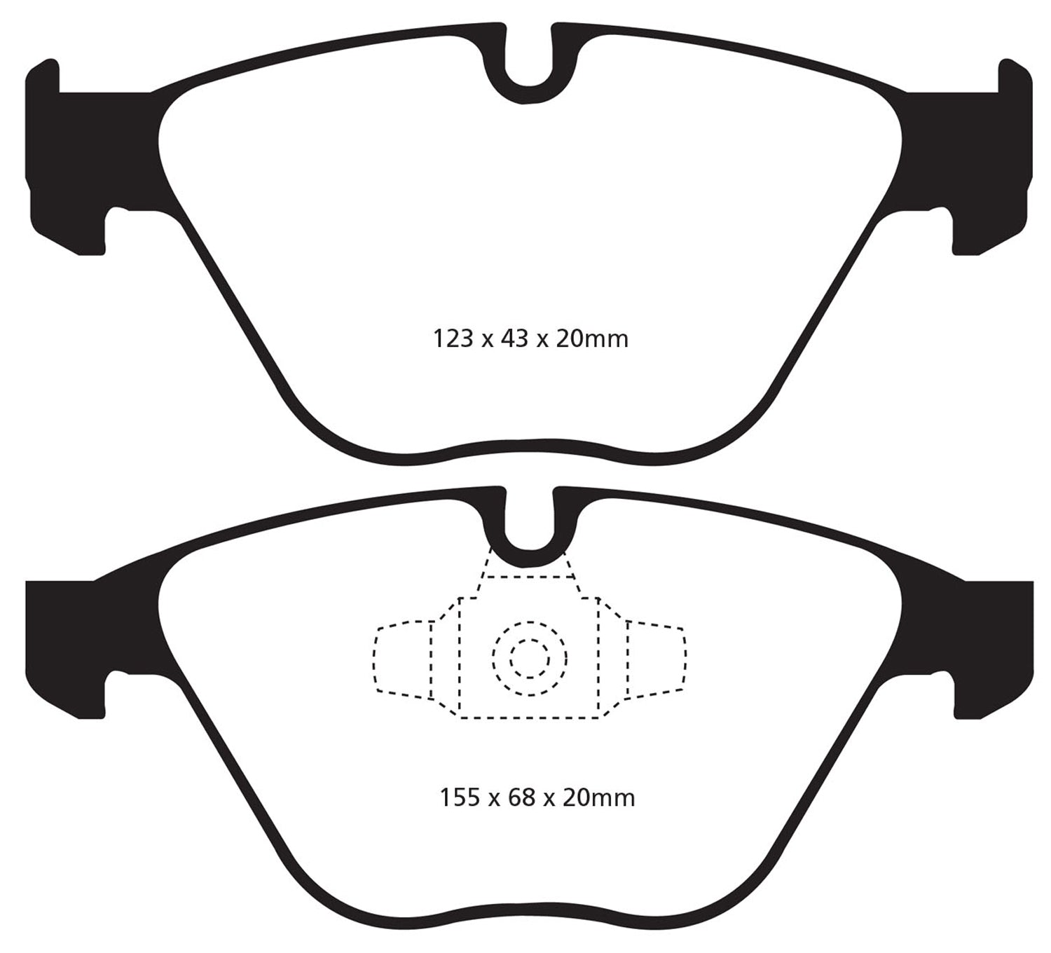 Greenstuff 2000 series is a high friction pad designed to improve stopping power