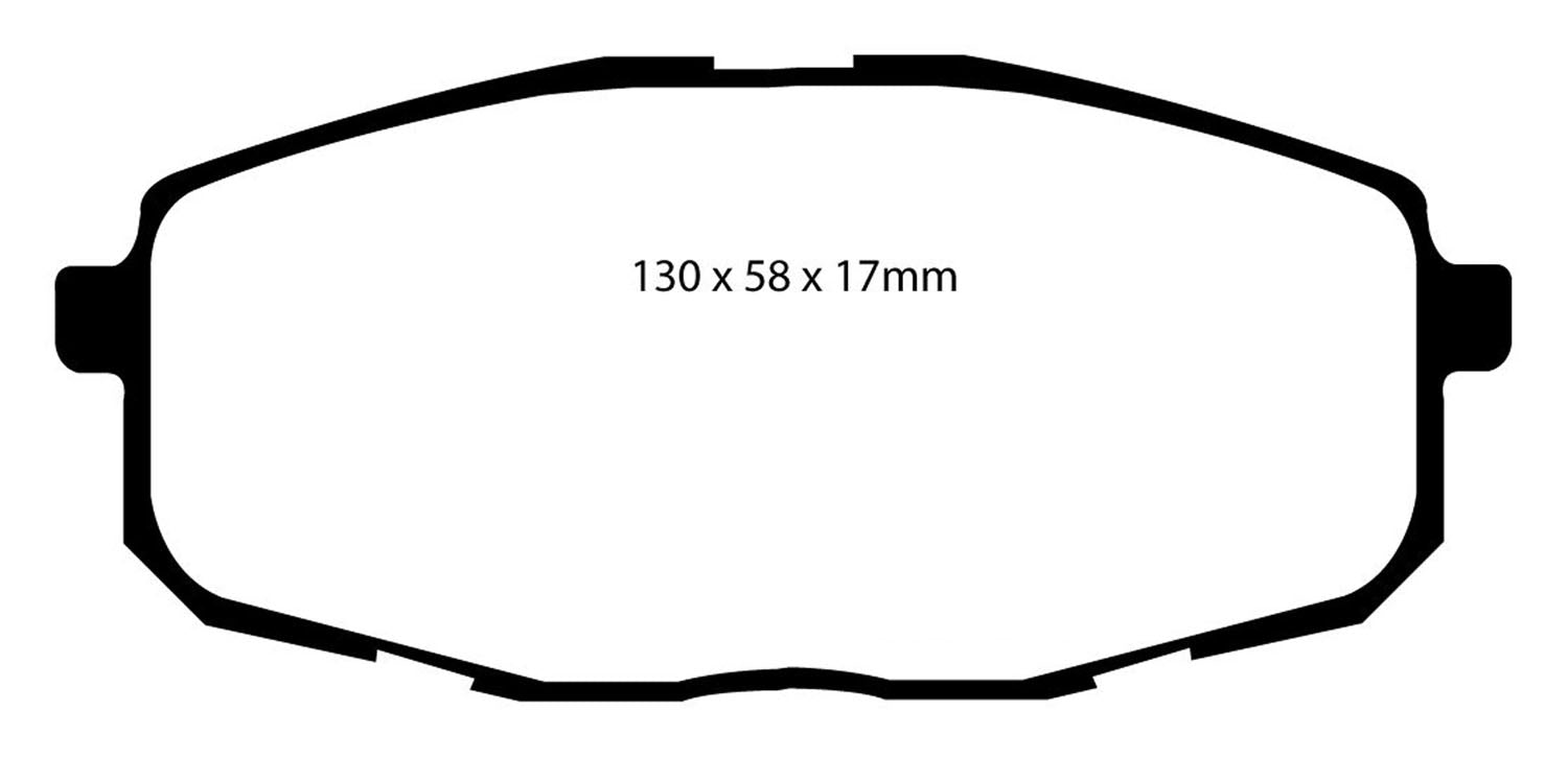 Greenstuff 2000 series is a high friction pad designed to improve stopping power