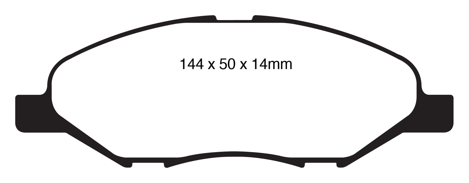 Greenstuff 2000 series is a high friction pad designed to improve stopping power