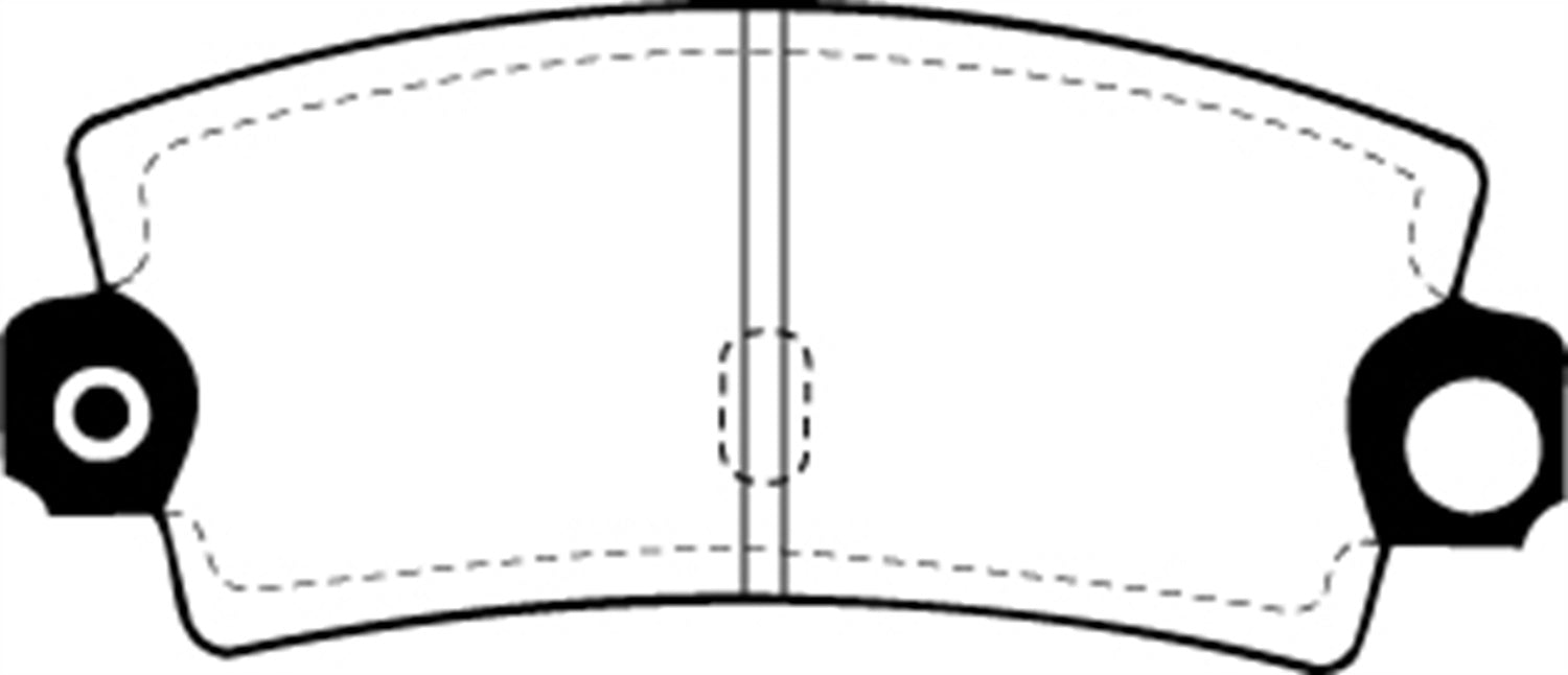 Greenstuff 2000 series is a high friction pad designed to improve stopping power