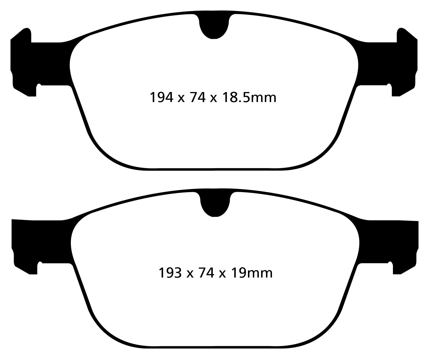 Greenstuff 2000 series is a high friction pad designed to improve stopping power