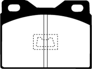 Greenstuff 2000 series is a high friction pad designed to improve stopping power