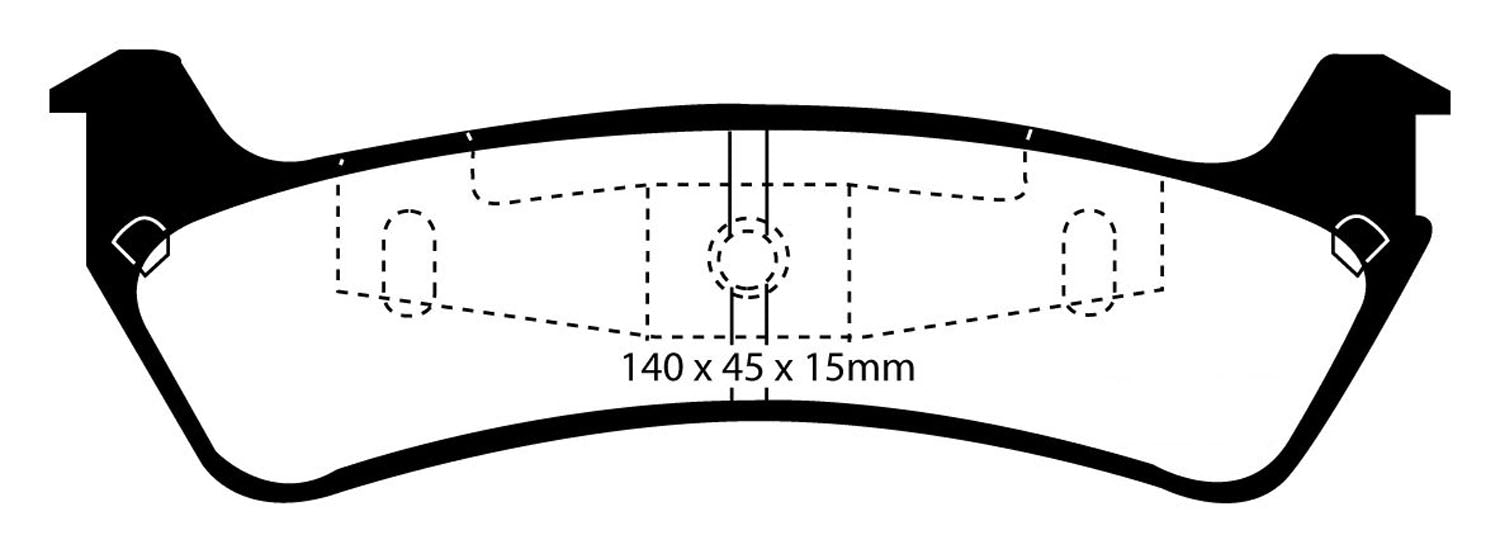 Yellowstuff pads are high friction coefficient spirited street pads.