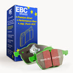 High Friction 6000 series Greenstuff brake pads.