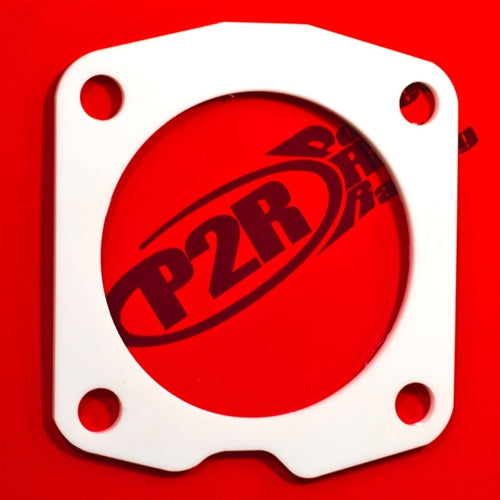 P2R PowerRevRacing - Throttle Body Spacer w/ Thermal Gasket - 08-17 Accord 2.4 / 09-14 TSX 2.4 / 12-15 Civic Si - P331
