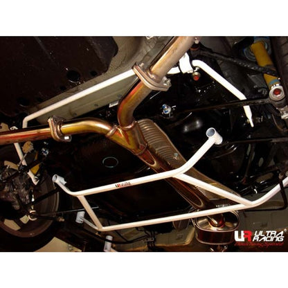 Ultra Racing - 4pt Rear Lower Brace -  03-07 Accord (CM5) / 04-08 TL (UA6)  - UR-RL4-287