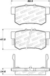 StopTech Street Brake Pads - Rear