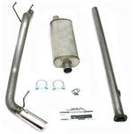 JBA 95-99 Toyota Tacoma Pre Runner 3.4L 409SS Pass Side Single Exit Cat-Back Exhaust