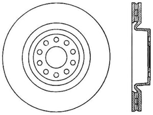 StopTech Slotted & Drilled Sport Brake Rotor