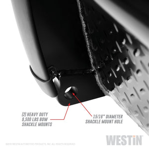 Westin/HDX Bandit 17-19 Ford F-250 / F-350 Front Bumper - Textured Black