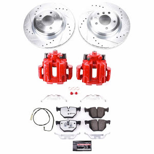 Power Stop 2006 BMW 330i Rear Z26 Street Warrior Brake Kit w/Calipers