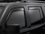 WeatherTech 12+ Toyota Prius C Front and Rear Side Window Deflectors - Dark Smoke