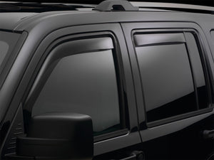 WeatherTech 84-94 Chevrolet Blazer Front&Rear Side Window Deflectors - Dark Smoke