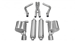 Corsa 2011-2014 Chrysler 300 R/T 5.7L V8 Polished Xtreme Cat-Back Exhaust