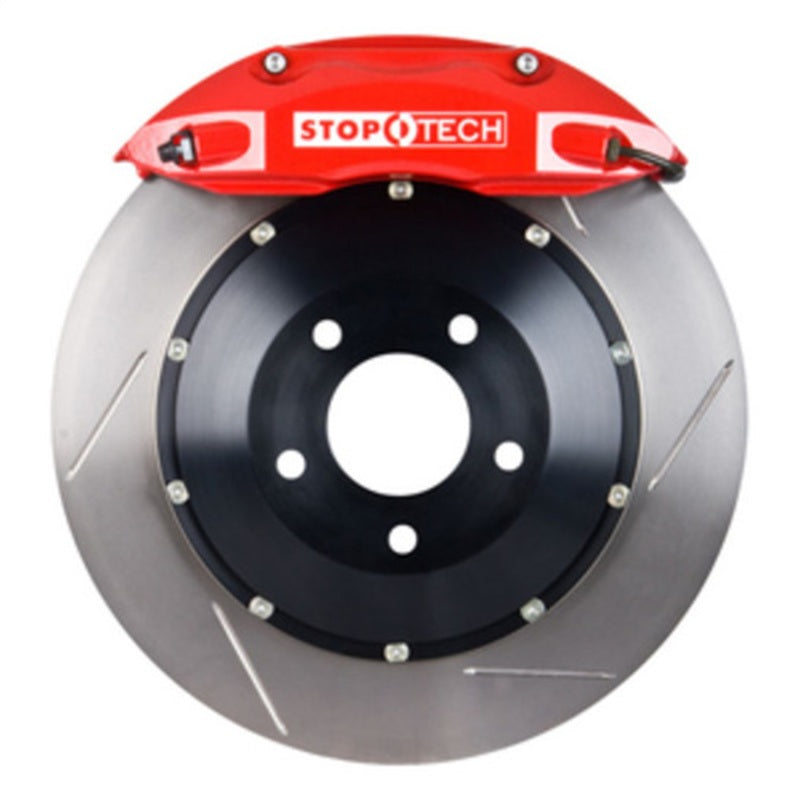 StopTech 91-05 Acura NSX Rear BBK w/Red ST-40/10 Calipers Slotted 328x28mm Rotors