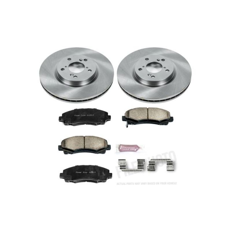 Power Stop 12-14 Honda Ridgeline Front Autospecialty Brake Kit