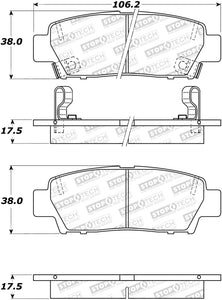 StopTech Street Brake Pads