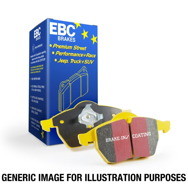 EBC 2017+ Mercedes-Benz E300 (W213) Yellowstuff Rear Brake Pads