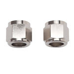 Russell Performance -8 AN Tube Nuts 1/2in dia. (Endura) (2 pcs.)