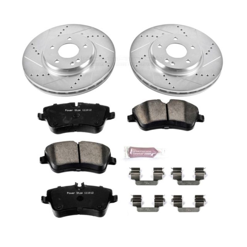 Power Stop 06-08 Mercedes-Benz SLK280 Front Z23 Evolution Sport Brake Kit