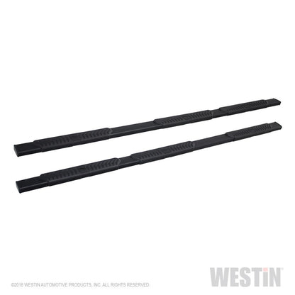 Westin 09-18 Dodge Quad Cab w/ 6.5ft Bed / Crew Cab w/ 5.5ft Bed R5 M-Series Nerf Step Bars - Black