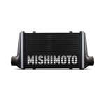 Mishimoto Universal Carbon Fiber Intercooler - Gloss Tanks - 450mm Black Core - C-Flow - BL V-Band