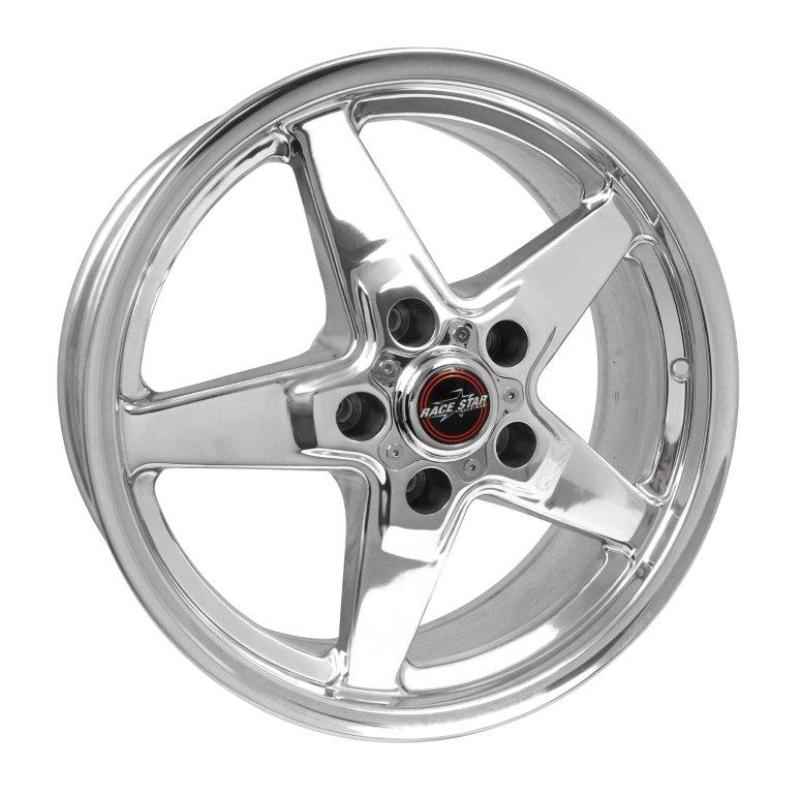 Race Star 92 Drag Star 17x7.00 5x4.50bc 4.25bs Direct Drill Polished Wheel