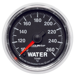 Autometer GS 100-260 degree Electronic Water Temperature Gauge