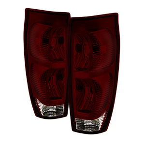 Xtune Chevy Avalanche 02-06 OE Style Tail Lights Red Smoked ALT-JH-CAVA02-OE-RSM