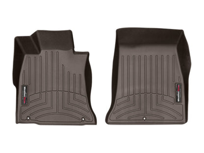 WeatherTech 2019 + Genesis G70 Front FloorLiner - Cocoa (Rear Wheel Drive)