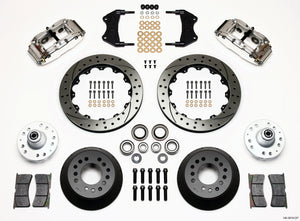 Wilwood Narrow Superlite 6R Front Hub Kit 12.88in Drill Pol WWE ProSpindle