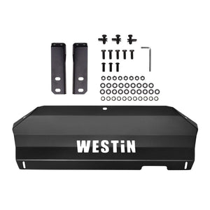 Westin 2016-2018 Toyota Tacoma Outlaw Bumper Skid Plate - Textured Black