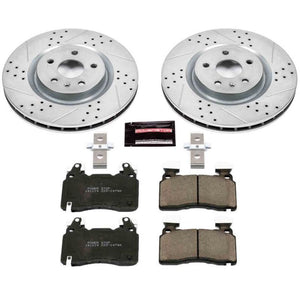 Power Stop 14-17 Chevrolet SS Front Z23 Evolution Sport Brake Kit