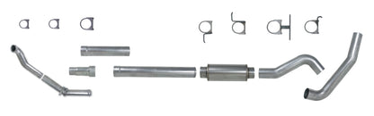 Diamond Eye KIT 5in Turbo Back SGL AL: 94-97 FORD 7.3L F250/F350 PWRSTROKE NFS W/ CARB EQUIV STDS