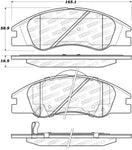 StopTech Street Brake Pads