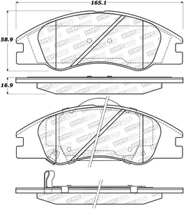 StopTech Street Brake Pads