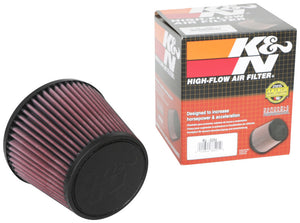 K&N Universal Clamp-On Air Filter 2.75in Flange ID x 5.875in Base OD x 4.5in Top OD x 5in Height